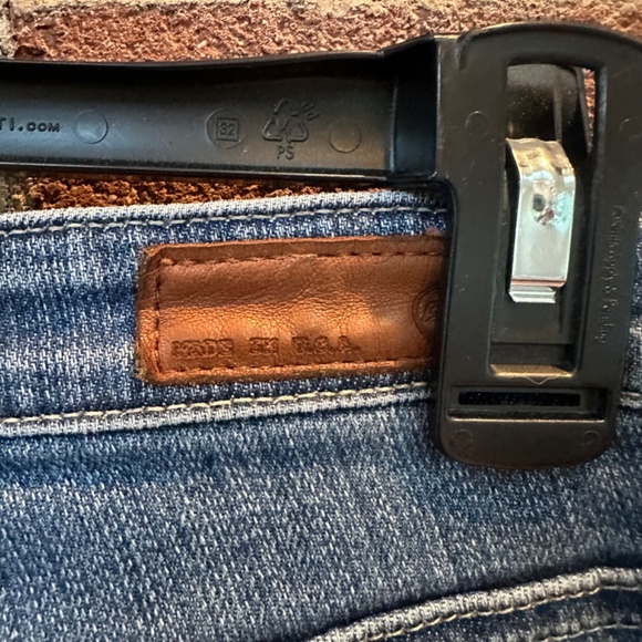 AG Adriano Goldschmeid Stevie Slim Straight Leg Jeans 28 - Picture 8 of 14